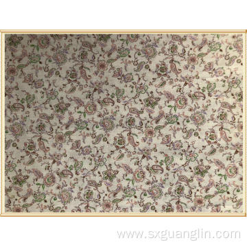 linen cotton print fabric for dress and shirt